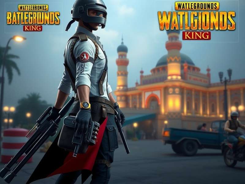PUBG Warlord Warrior King Game Cover – Indian Version