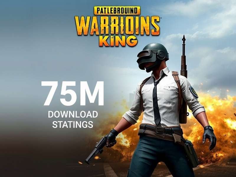 PUBG Warlord Warrior King India Download Statistics – 75M+ Downloads